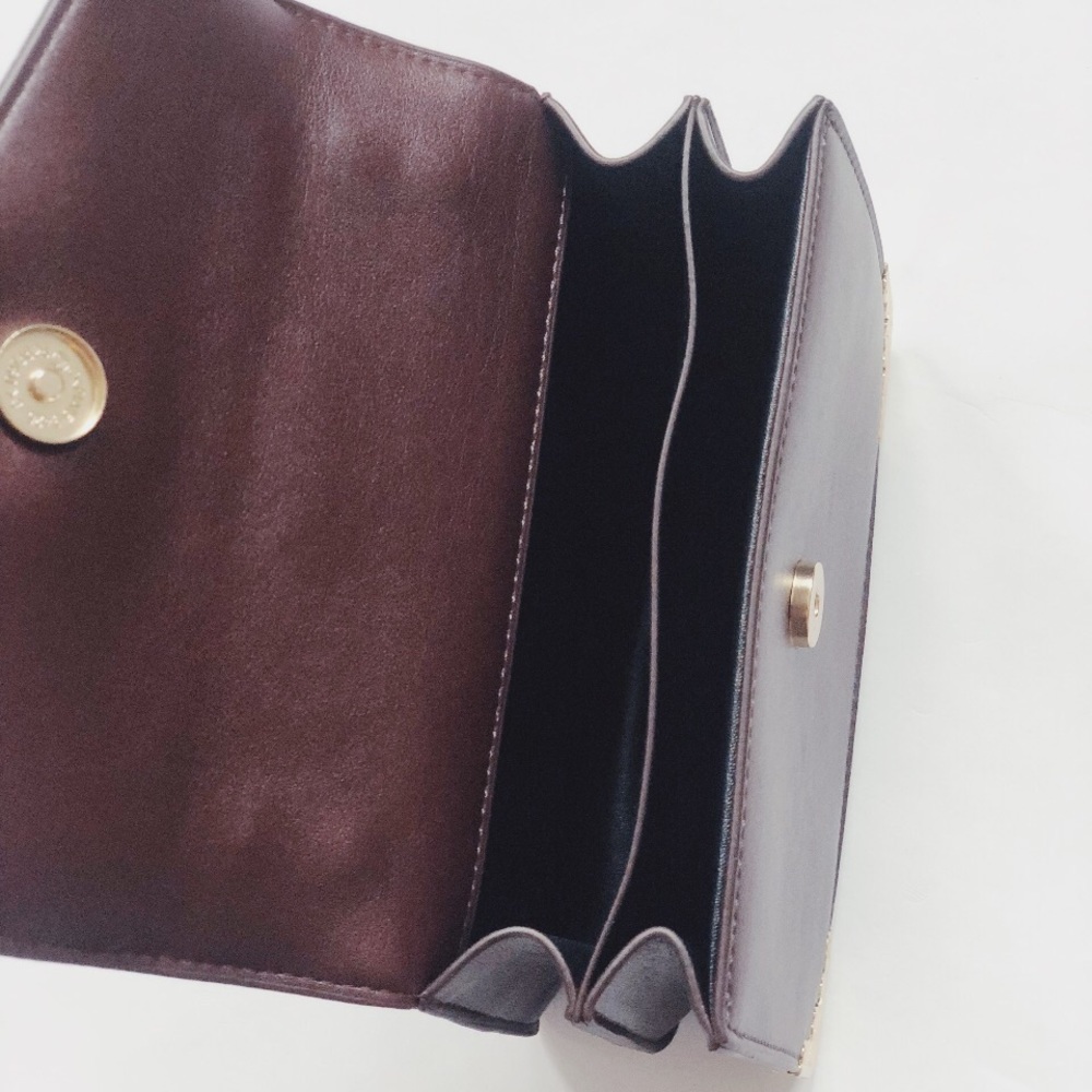 🆕Ellie Brown & Gold Ornate Detailed Crossbody Bag - Picture 6 of 8